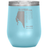 40 Years of Sport Climbing Born Here 12 oz Insulated Tumbler