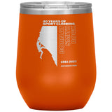 40 Years of Sport Climbing Born Here 12 oz Insulated Tumbler