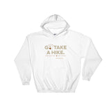 White Go Take a Hike (On Misery Ridge) Unisex Hoodie
