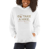 White Go Take a Hike (On Misery Ridge) Unisex Hoodie
