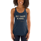 Go Take a Hike (On Misery Ridge) Women's Racerback Tank Top