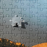 Monkey Face Lights Up As a Spring Storm Passes 252 Piece Puzzle