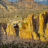 Late Afternoon Monument Area Glow Viewed from Misery Ridge 252 Piece Puzzle