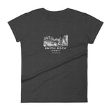 Smith Rock Canyon Graphic Novel Women's T-shirt