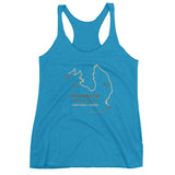 Vintage Turquoise Misery Ridge Trail Backbone Women's Tank Top