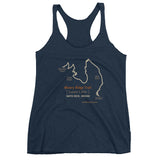 Vintage Navy Misery Ridge Trail Backbone Women's Tank Top