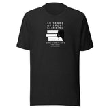 40 Years of Sport Climbing 3 White Bars Unisex T-Shirt