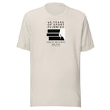 40 Years of Sport Climbing 3 Black Bars Unisex T-Shirt