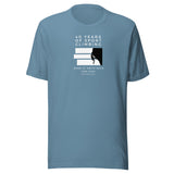 40 Years of Sport Climbing 3 White Bars Unisex T-Shirt