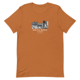 Smith Rock Canyon Graphic Novel Unisex T-Shirt