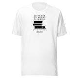40 Years of Sport Climbing 3 Black Bars Unisex T-Shirt