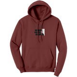 Unisex_40_Years_of_Sport_Climbing_3_Whit_Maroon_Front_Mockup.png