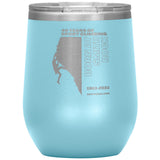 40 Years of Sport Climbing Born Here 12 oz Insulated Tumbler