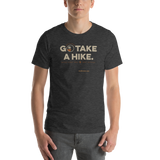 Dark Grey Heather Go Take a Hike (On Misery Ridge) Men's T-shirt