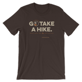 Brown Go Take a Hike (On Misery Ridge) Men's T-shirt