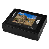 Campground View of the Smith Rock Crooked River Canyon 252 Piece Puzzle