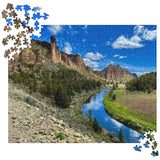 Crooked River Reflections from the Summit Trail 520 Piece Puzzle