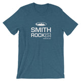 Heather Deep Teal Smith Rock(s) Men's T-Shirt