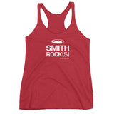 Vintage Red Smith Rock(s) Women's Racerback Tank Top