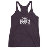 Vintage Purple Smith Rock(s) Women's Racerback Tank Top