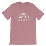 Heather Orchid Teal Smith Rock(s) Men's T-Shirt
