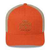 Rustic Orange Smith Rock(s) Trucker Hat