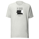 40 Years of Sport Climbing 3 Black Bars Unisex T-Shirt